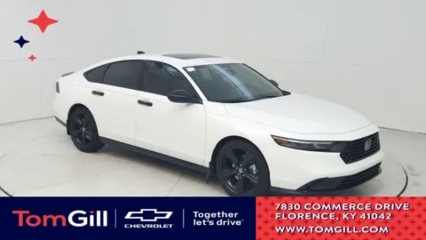 White 2023 Honda Accord Hybrid Sport-L for sale in Florence, KY