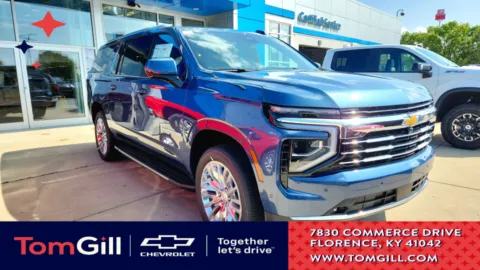 Blue 2025 Chevrolet Suburban LT for sale in Florence, KY
