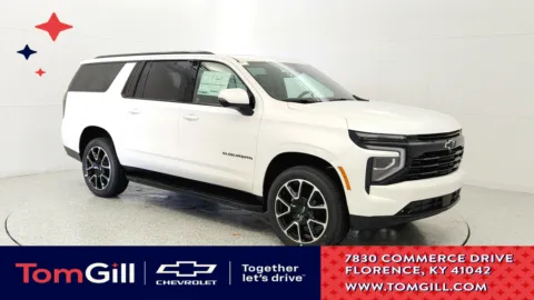 White 2025 Chevrolet Suburban RST for sale in Florence, KY