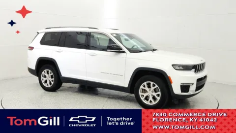 White 2021 Jeep Grand Cherokee L Limited for sale in Florence, KY