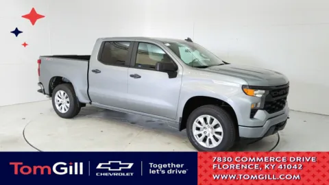 Gray 2025 Chevrolet Silverado 1500 Custom for sale in Florence, KY