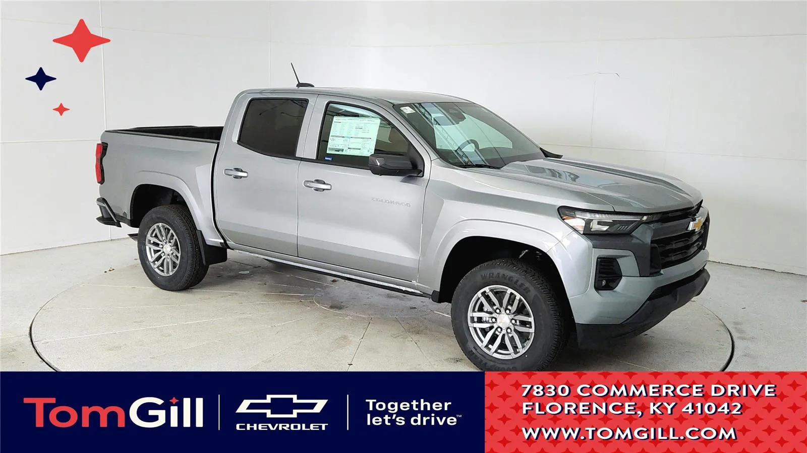 Gray 2025 Chevrolet Colorado 2WD LT for sale in Florence, KY