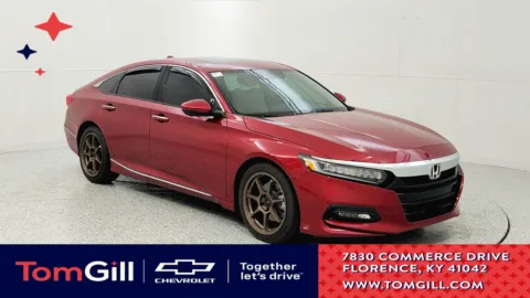 Red 2018 Honda Accord Sedan Touring 2.0T for sale in Florence, KY
