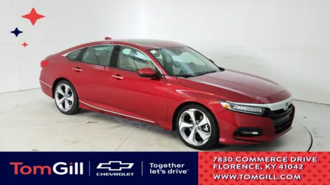 Red 2018 Honda Accord Sedan Touring 2.0T for sale in Florence, KY