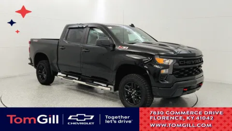 Black 2025 Chevrolet Silverado 1500 Custom Trail Boss for sale in Florence, KY