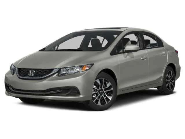 Silver 2015 Honda Civic Sedan EX for sale in Florence, KY
