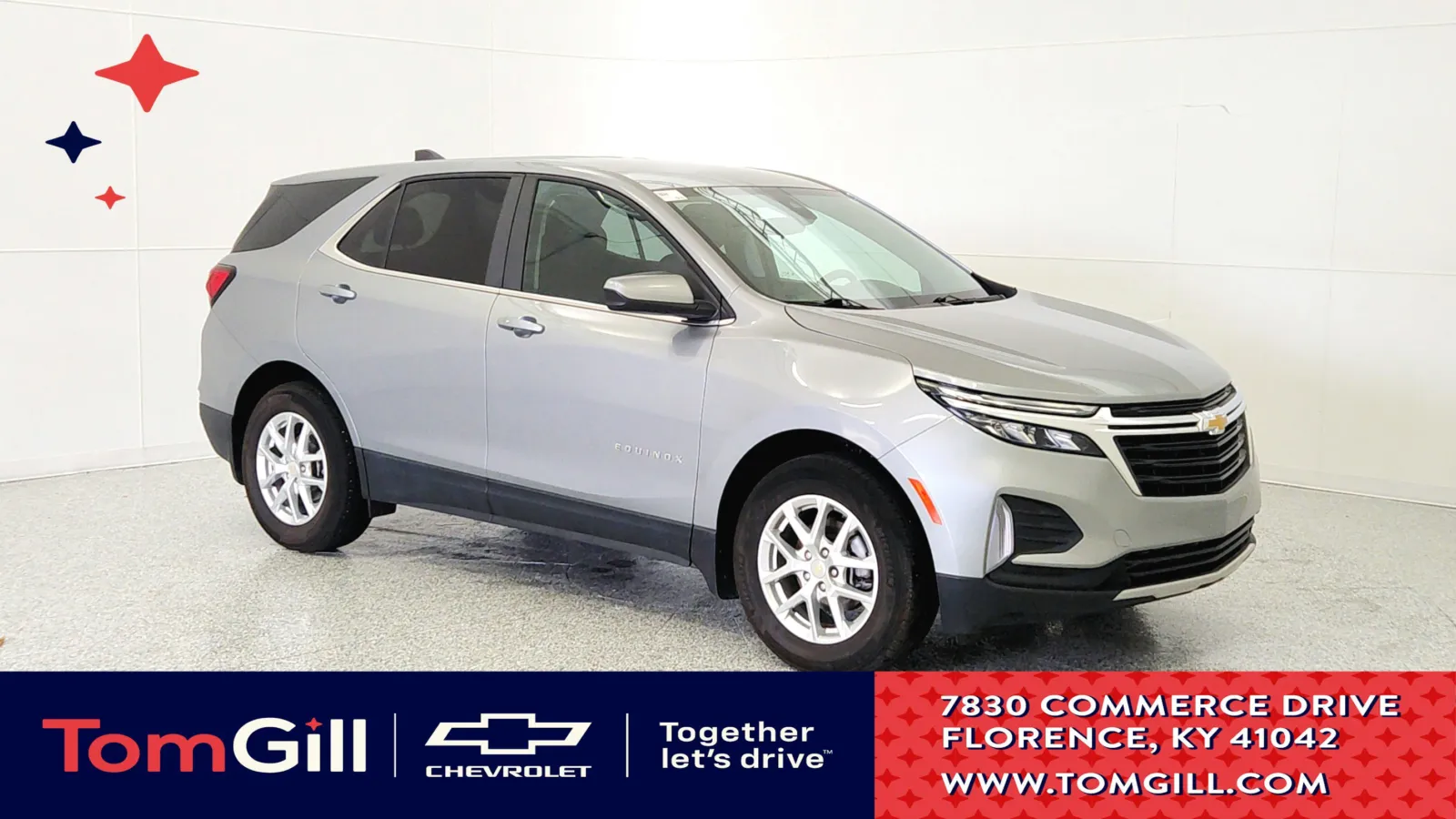 Gray 2023 Chevrolet Equinox LT for sale in Florence, KY