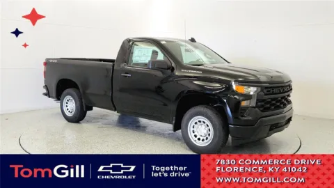 Black 2026 Chevrolet Silverado 1500 Work Truck for sale in Florence, KY