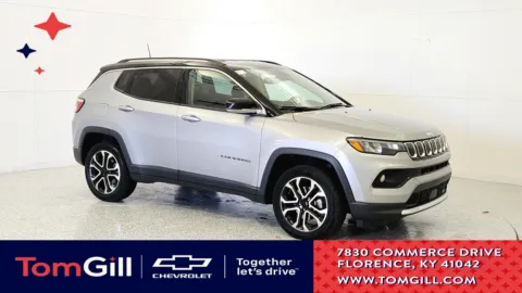 Silver 2022 Jeep Compass Limited for sale in Florence, KY