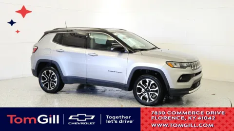 Silver 2022 Jeep Compass Limited for sale in Florence, KY