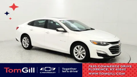 White 2024 Chevrolet Malibu LT for sale in Florence, KY