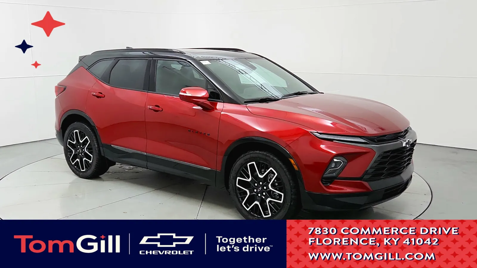 Red 2023 Chevrolet Blazer RS for sale in Florence, KY