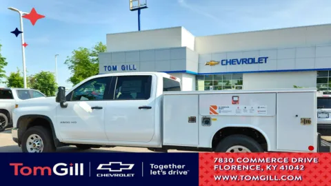 White 2023 Chevrolet Silverado 3500HD Work Truck for sale in Florence, KY