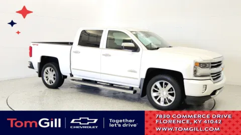 White 2016 Chevrolet Silverado 1500 High Country for sale in Florence, KY