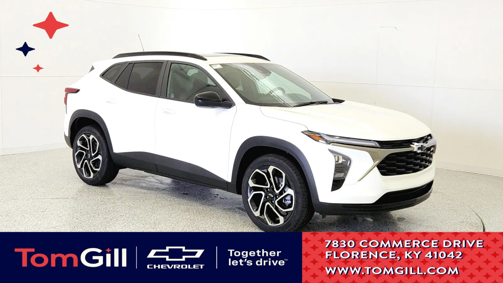 White 2026 Chevrolet Trax 2RS for sale in Florence, KY