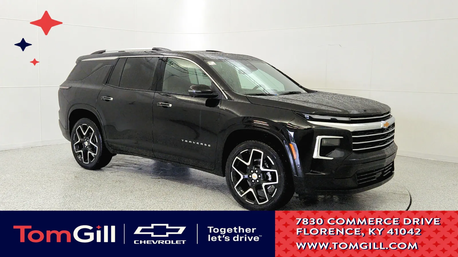 Black 2026 Chevrolet Traverse FWD High Country for sale in Florence, KY