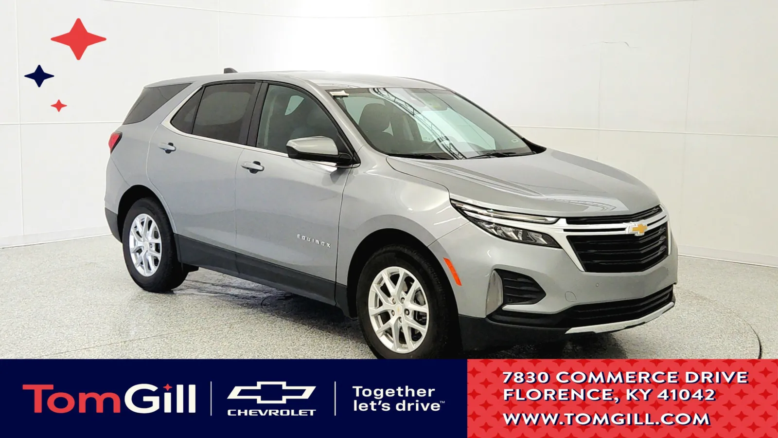 Gray 2024 Chevrolet Equinox LT for sale in Florence, KY