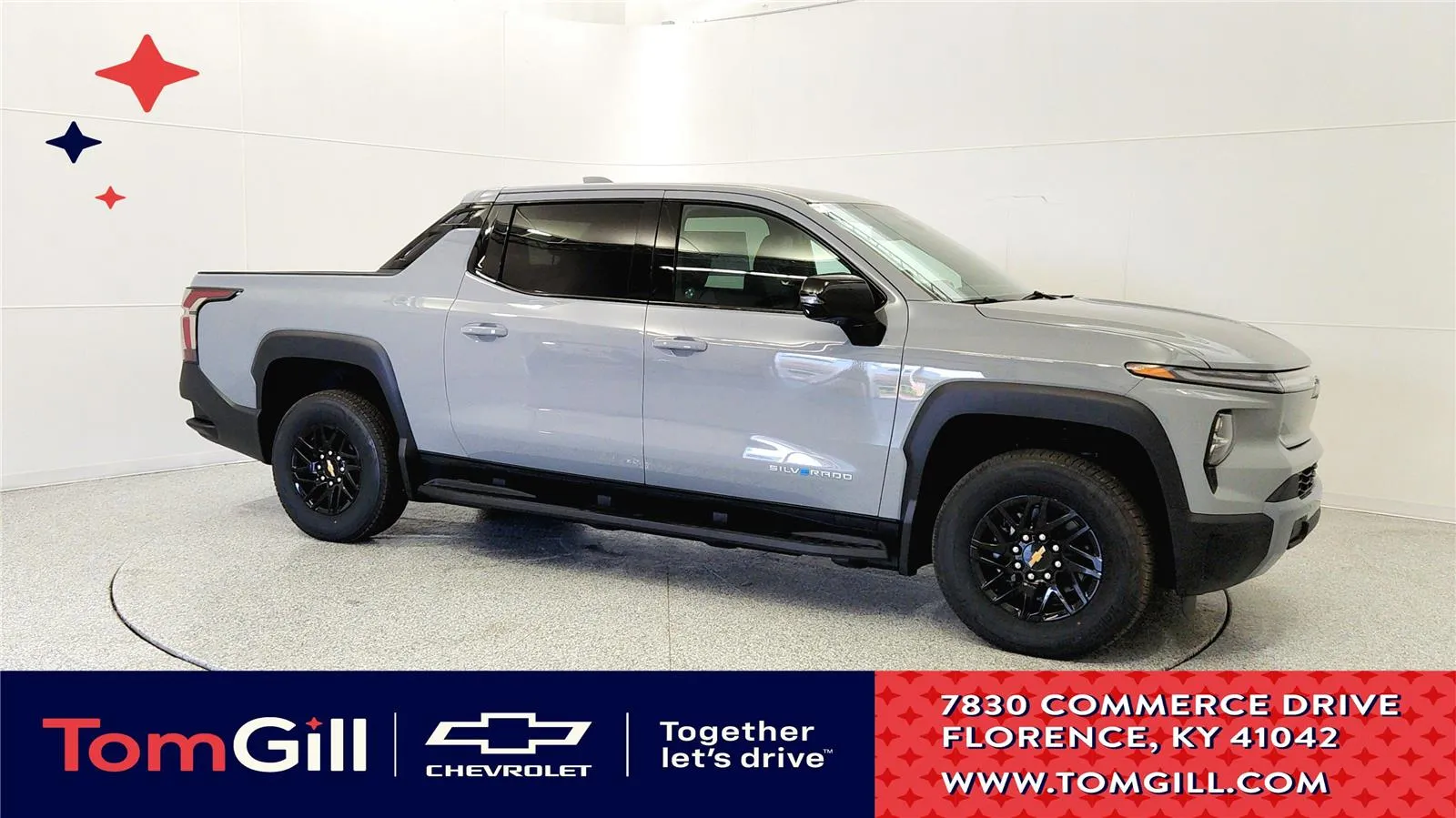 Gray 2026 Chevrolet Silverado EV Extended Range LT for sale in Florence, KY