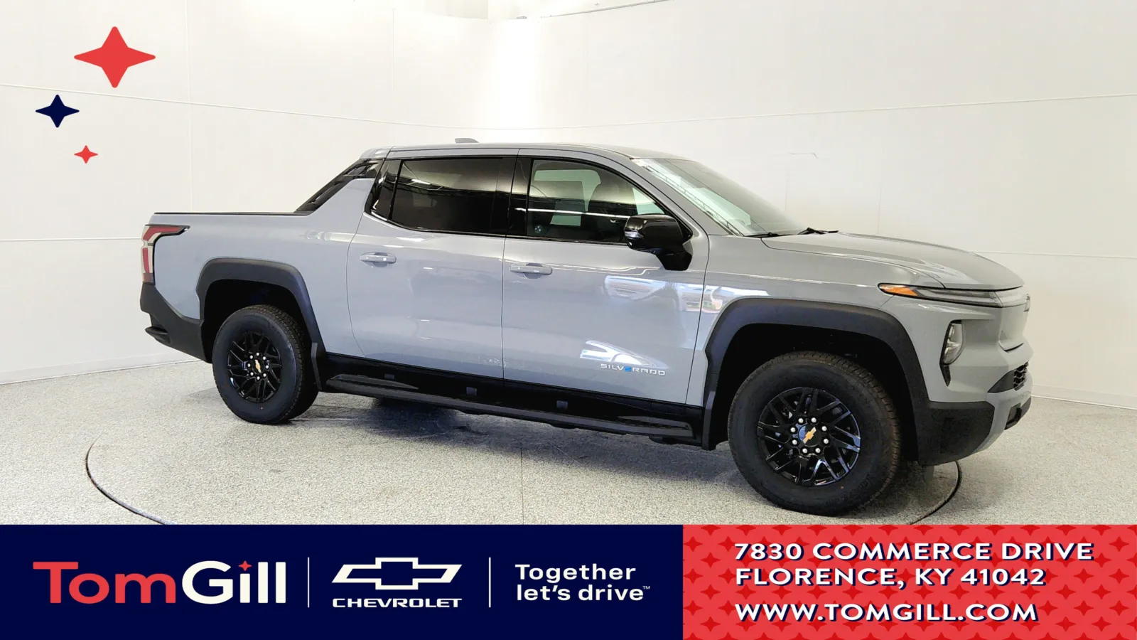 Gray 2026 Chevrolet Silverado EV Extended Range LT for sale in Florence, KY