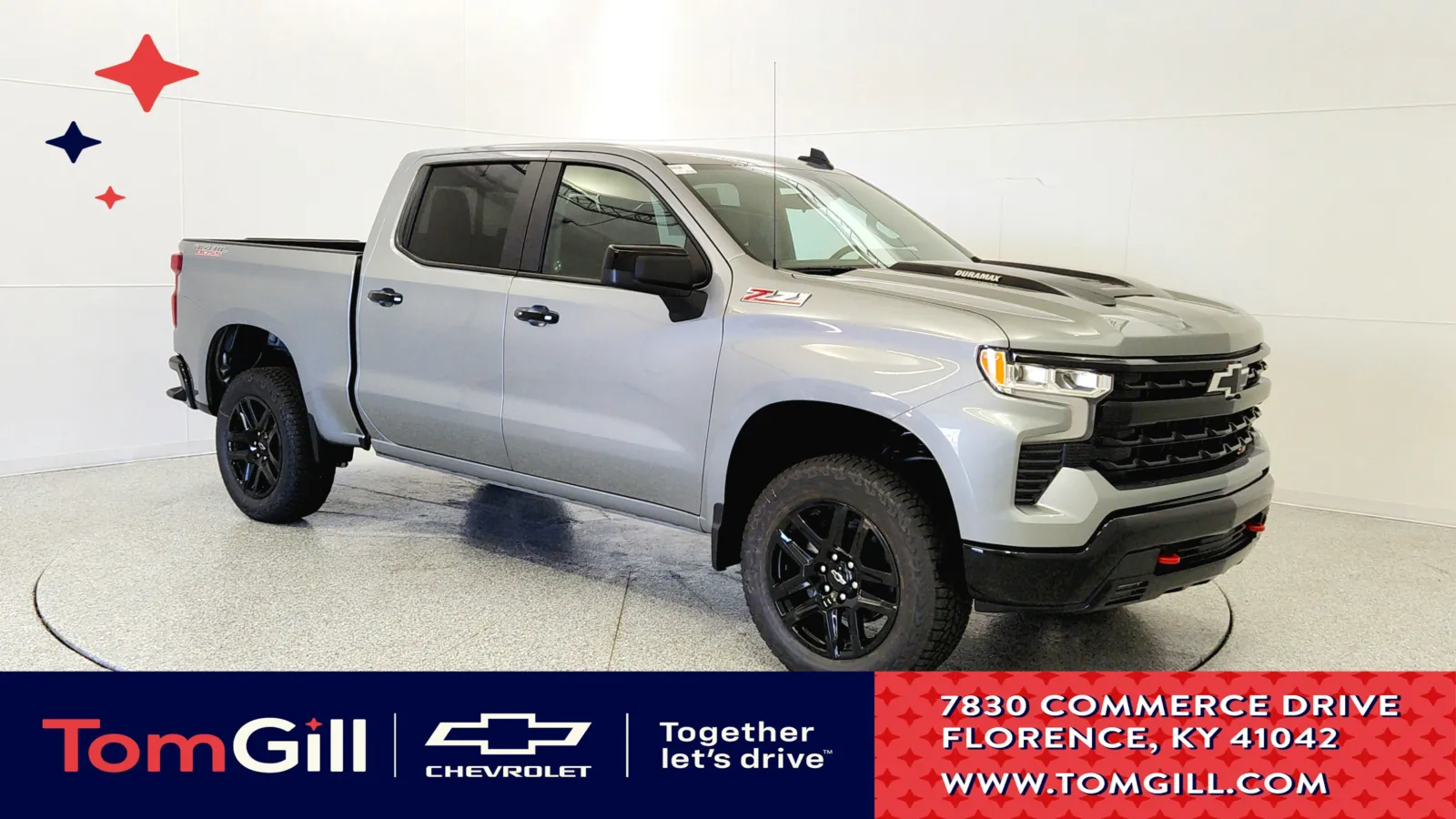 Gray 2026 Chevrolet Silverado 1500 LT Trail Boss for sale in Florence, KY