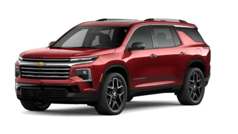 Red 2026 Chevrolet Traverse High Country for sale in Florence, KY