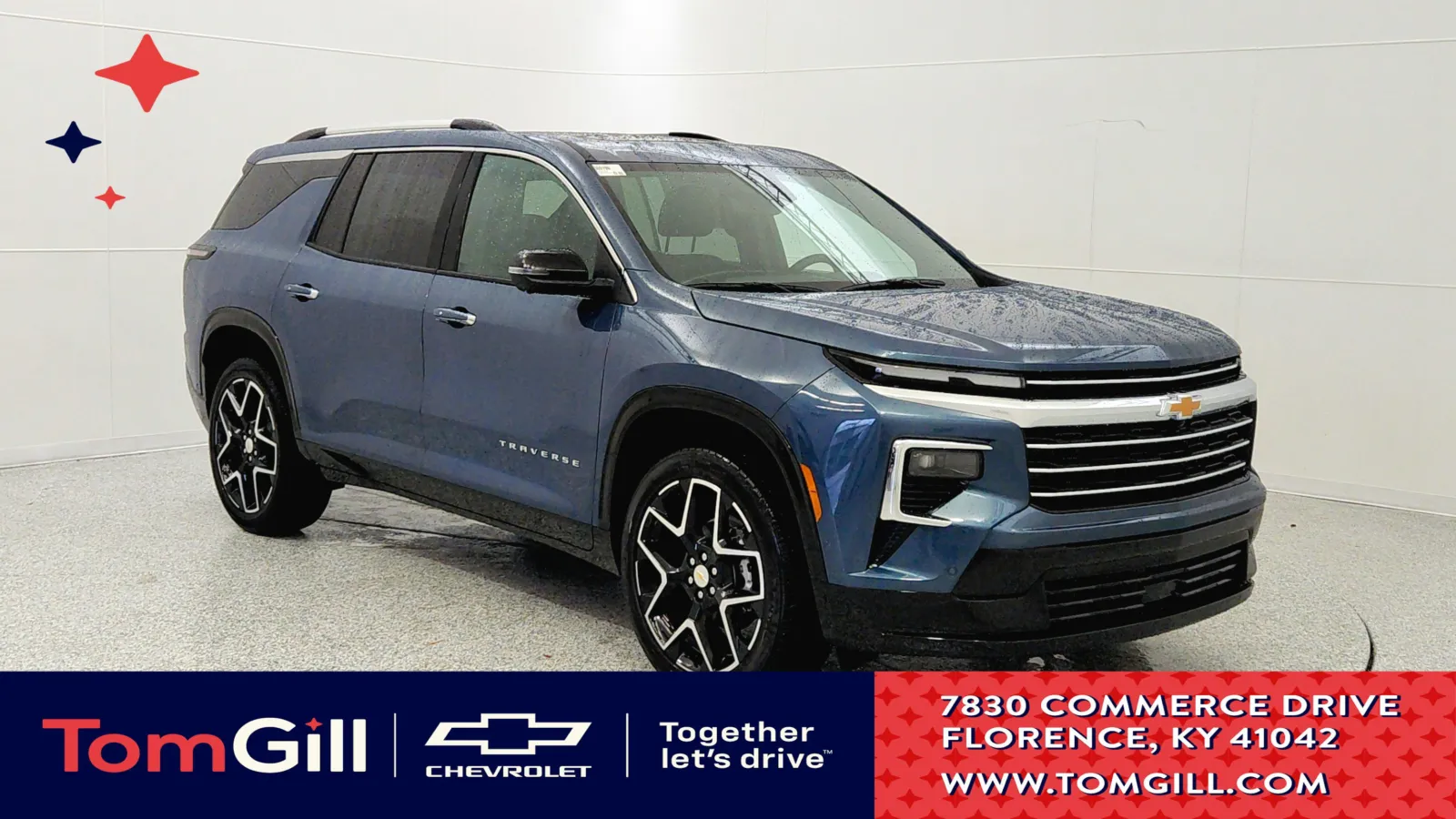 Blue 2026 Chevrolet Traverse FWD High Country for sale in Florence, KY