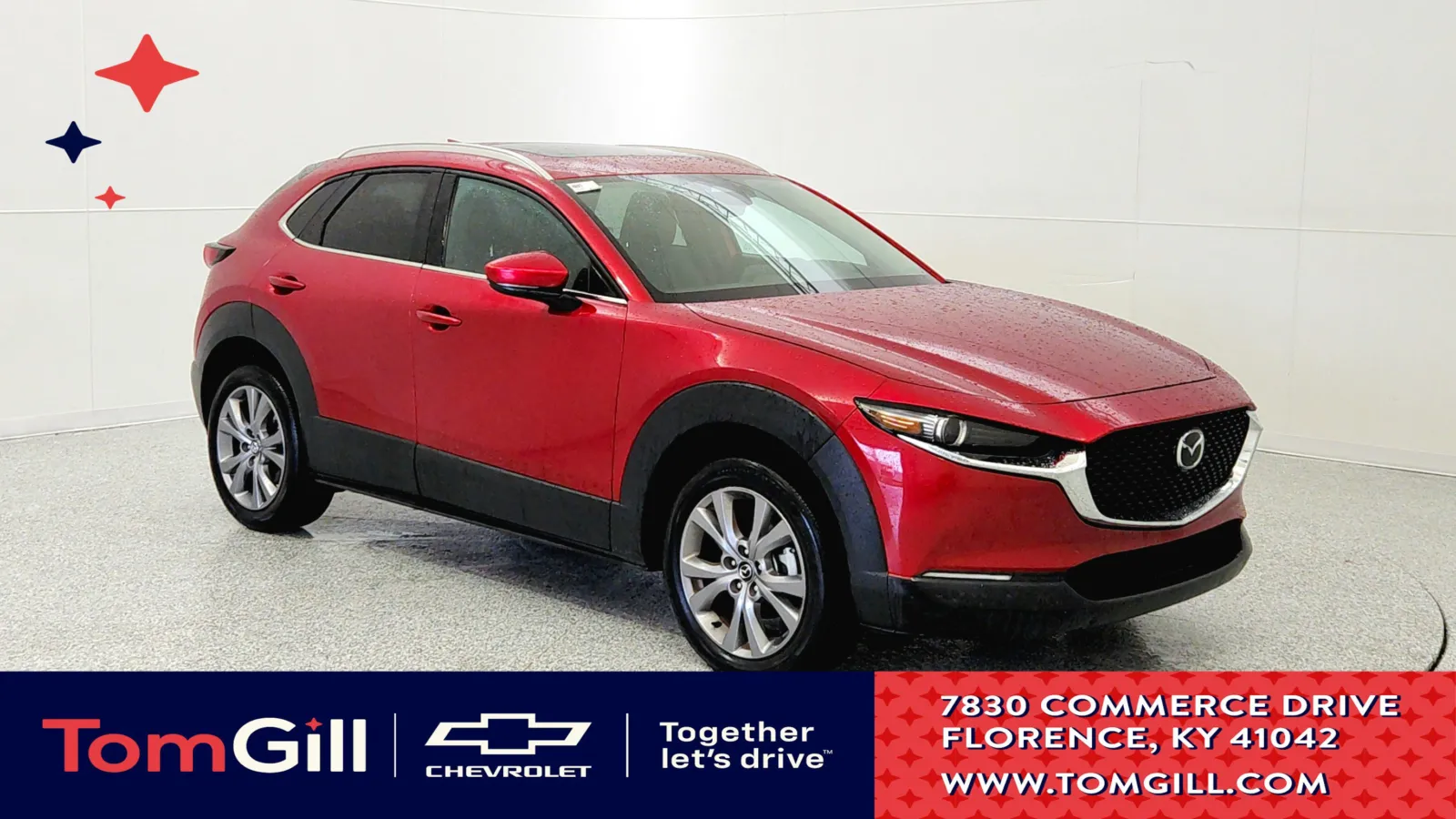 Red 2024 Mazda CX-30 2.5 S Premium Package for sale in Florence, KY