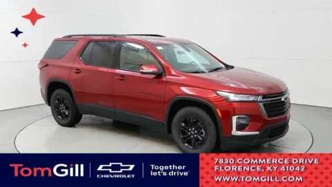Red 2023 Chevrolet Traverse LT Cloth for sale in Florence, KY