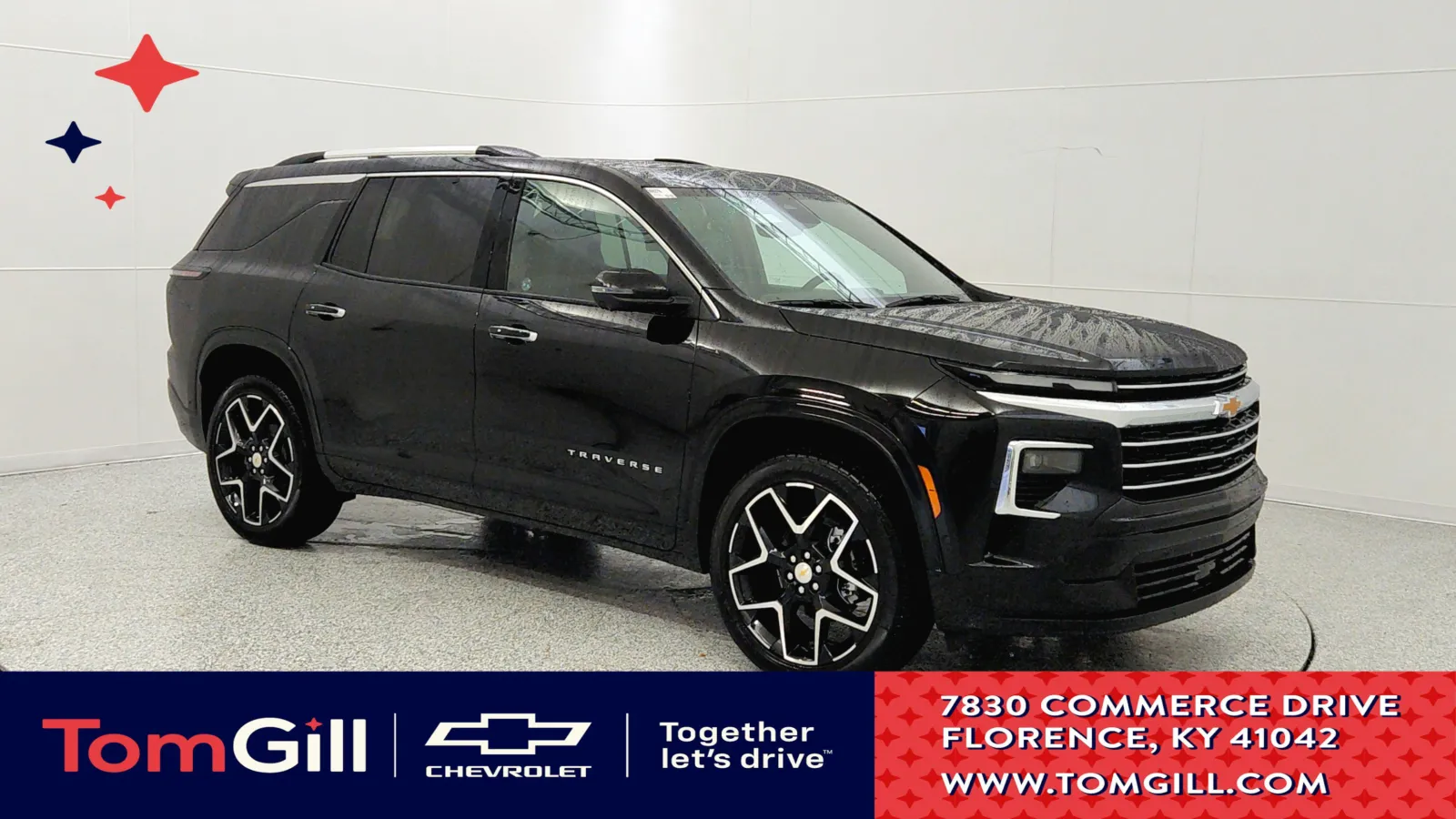 Black 2026 Chevrolet Traverse AWD High Country for sale in Florence, KY