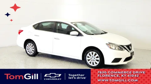White 2019 Nissan Sentra S for sale in Florence, KY