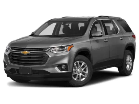 Gray 2021 Chevrolet Traverse LT Cloth for sale in Florence, KY