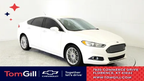 White 2016 Ford Fusion SE for sale in Florence, KY