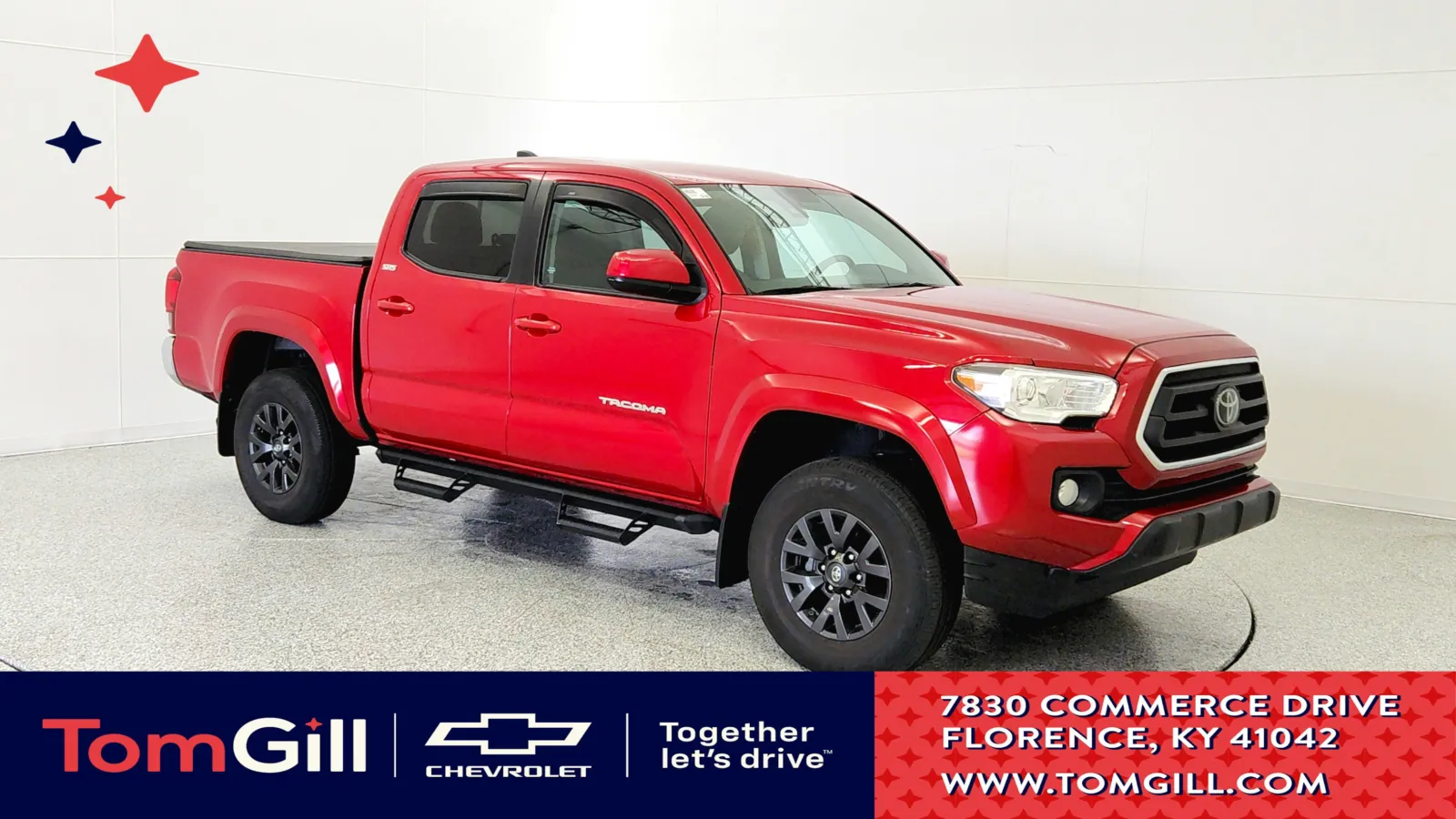 Red 2021 Toyota Tacoma SR for sale in Florence, KY