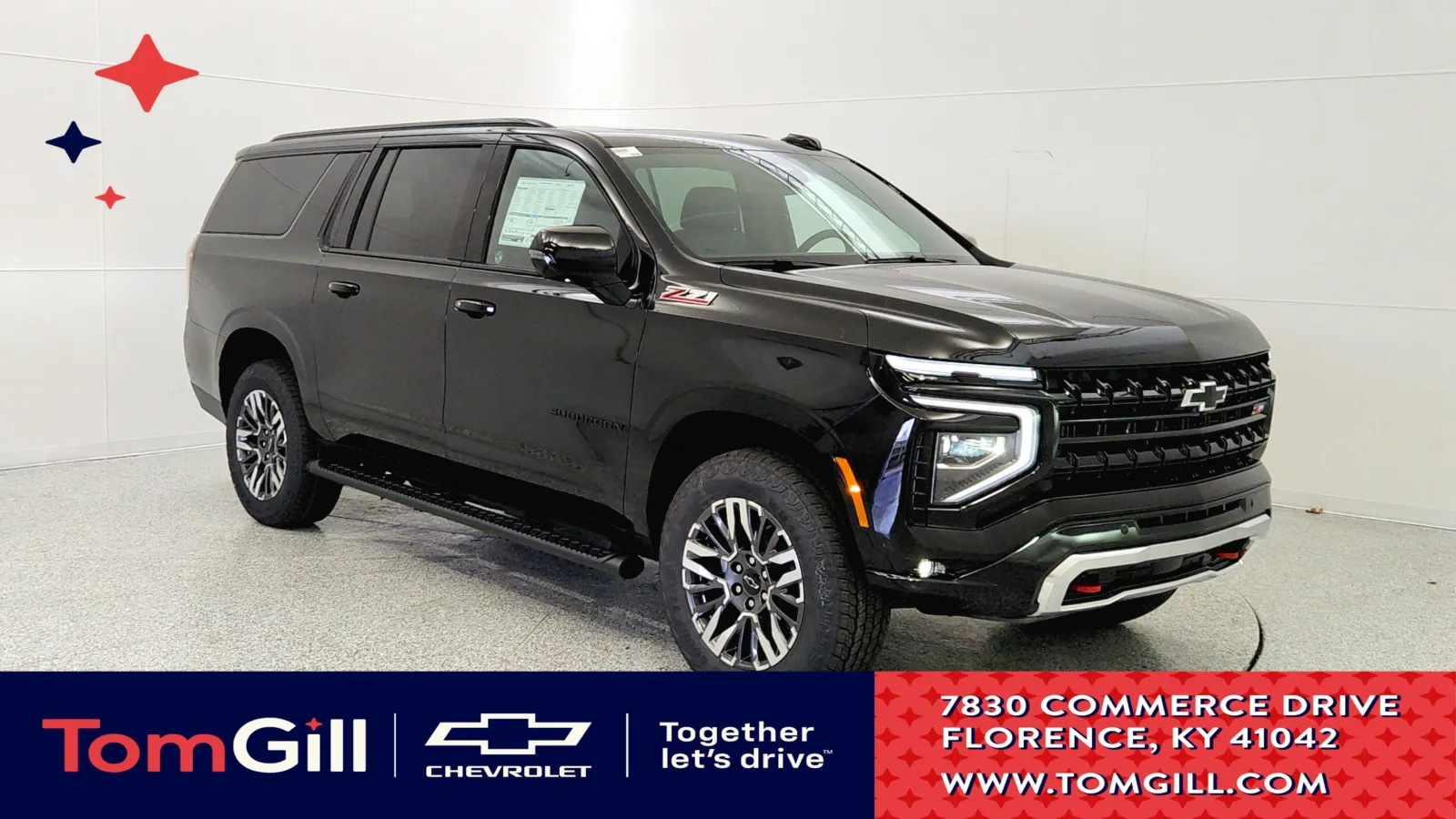 Black 2026 Chevrolet Suburban Z71 for sale in Florence, KY