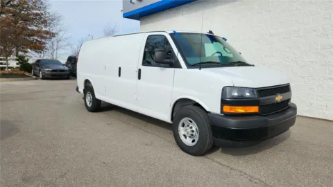 Photos of 2025 Chevrolet Express Cargo Van RWD 3500 155 for sale in Florence, KY at Tom Gill Chevrolet
