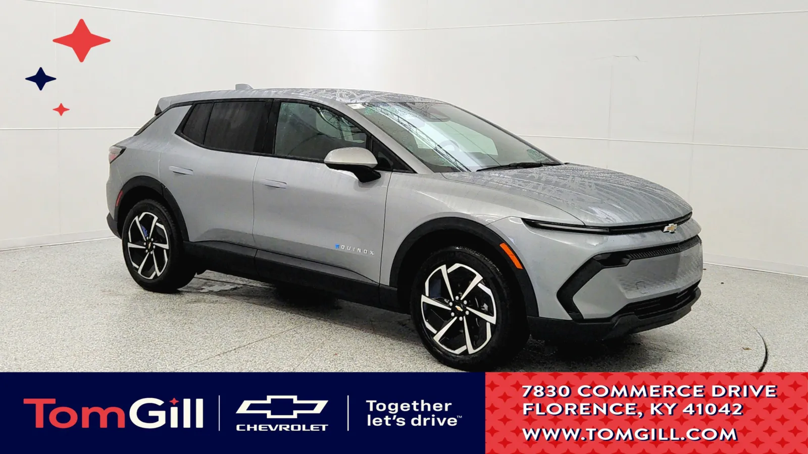 Gray 2026 Chevrolet Equinox EV LT1 with PCY for sale in Florence, KY