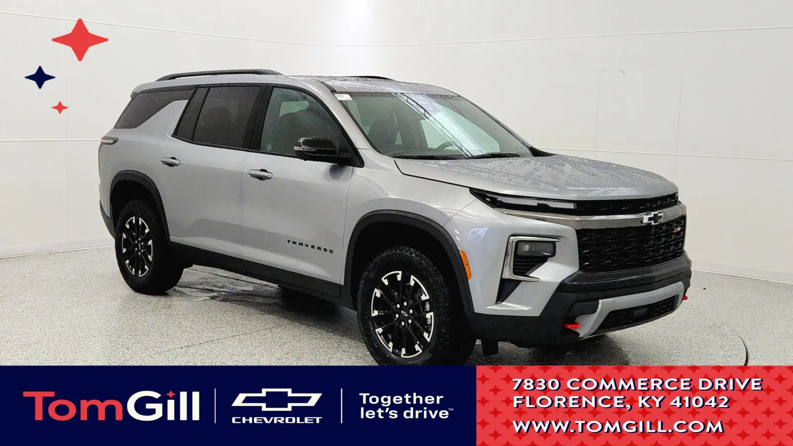 Gray 2026 Chevrolet Traverse AWD Z71 for sale in Florence, KY