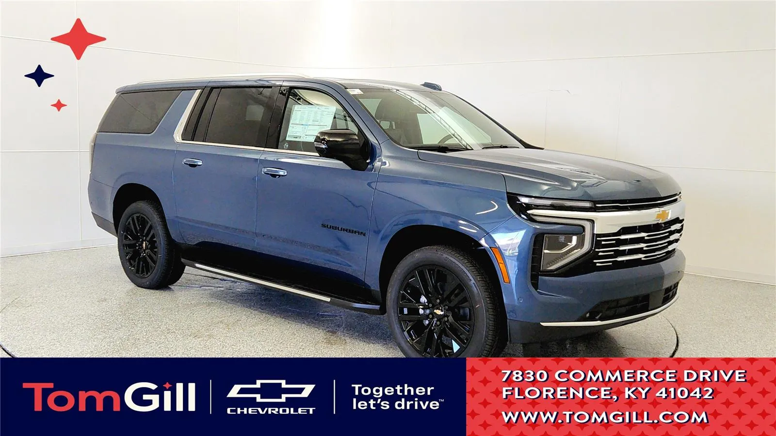 Blue 2026 Chevrolet Suburban Premier for sale in Florence, KY