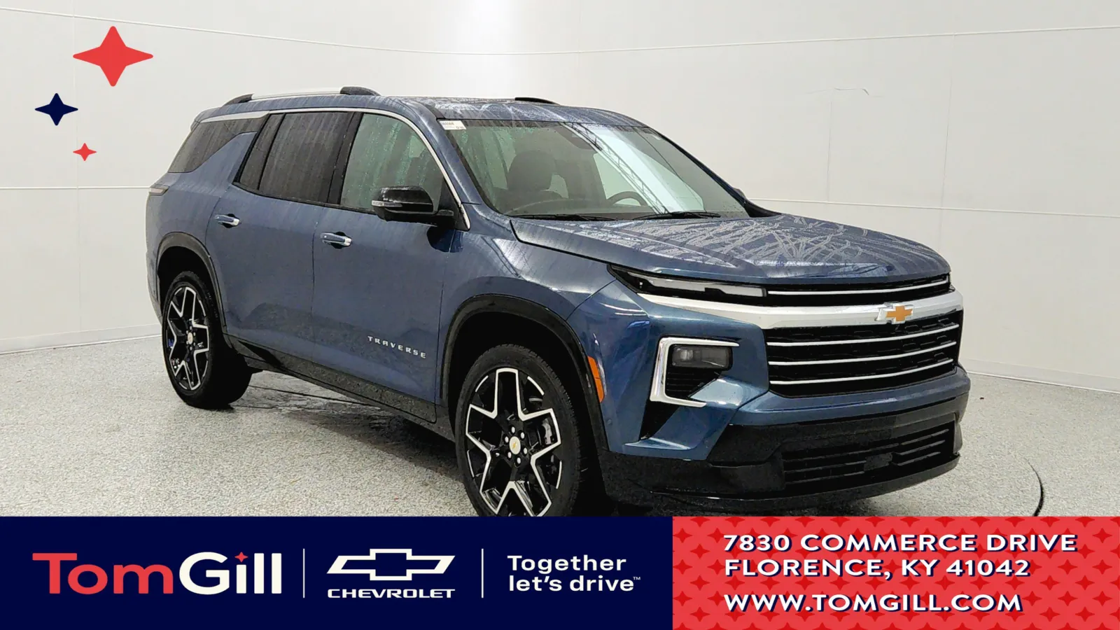 Blue 2026 Chevrolet Traverse AWD High Country for sale in Florence, KY