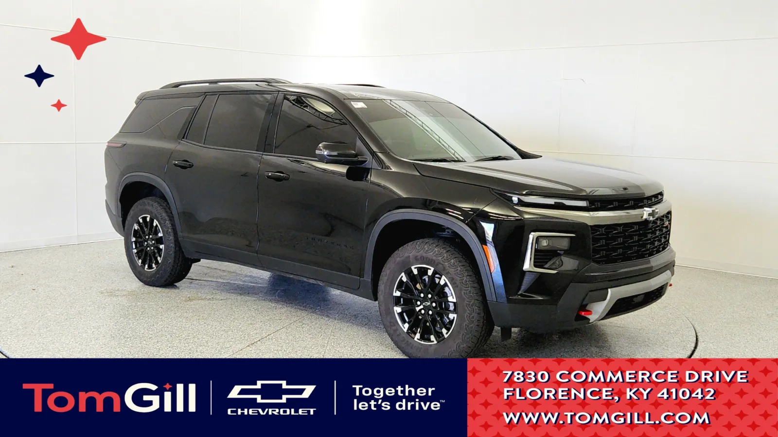 Black 2024 Chevrolet Traverse AWD Z71 for sale in Florence, KY