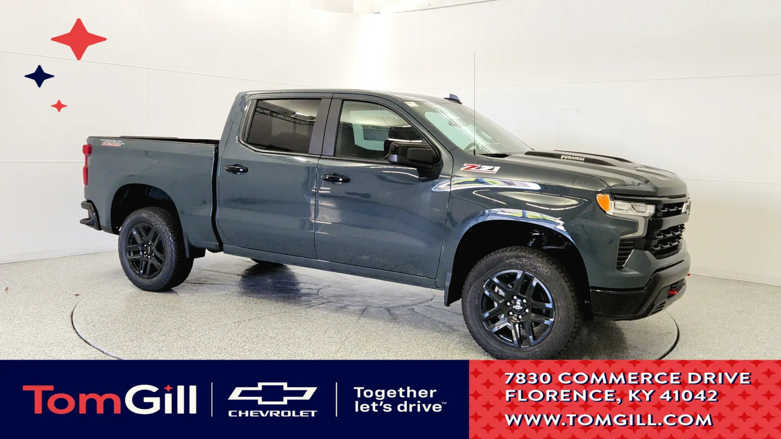 Gray 2026 Chevrolet Silverado 1500 LT Trail Boss for sale in Florence, KY