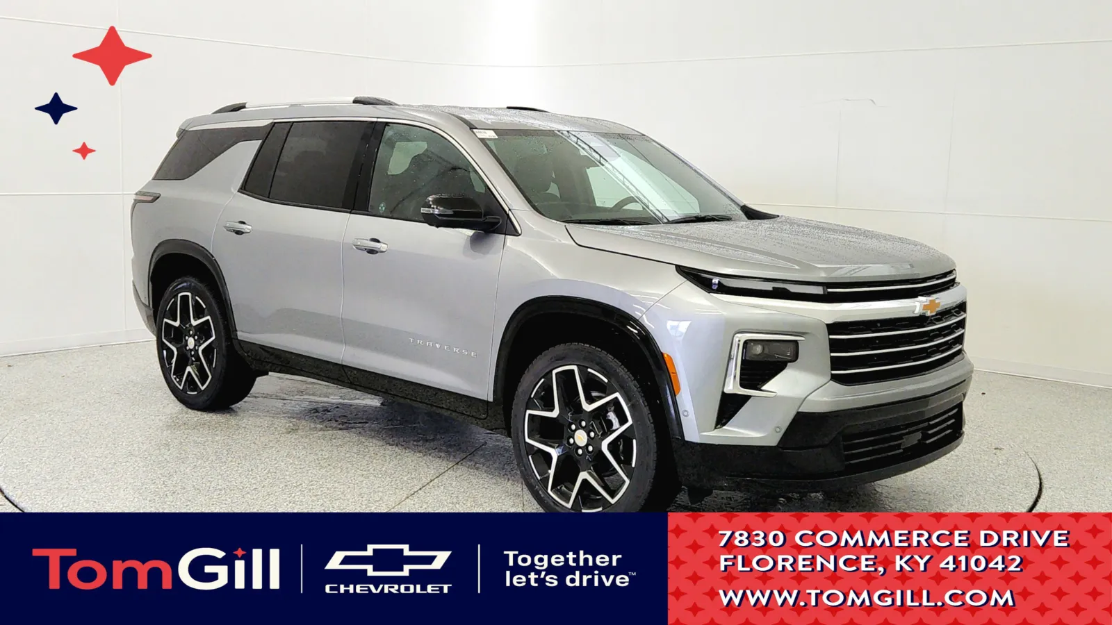 Gray 2026 Chevrolet Traverse FWD High Country for sale in Florence, KY