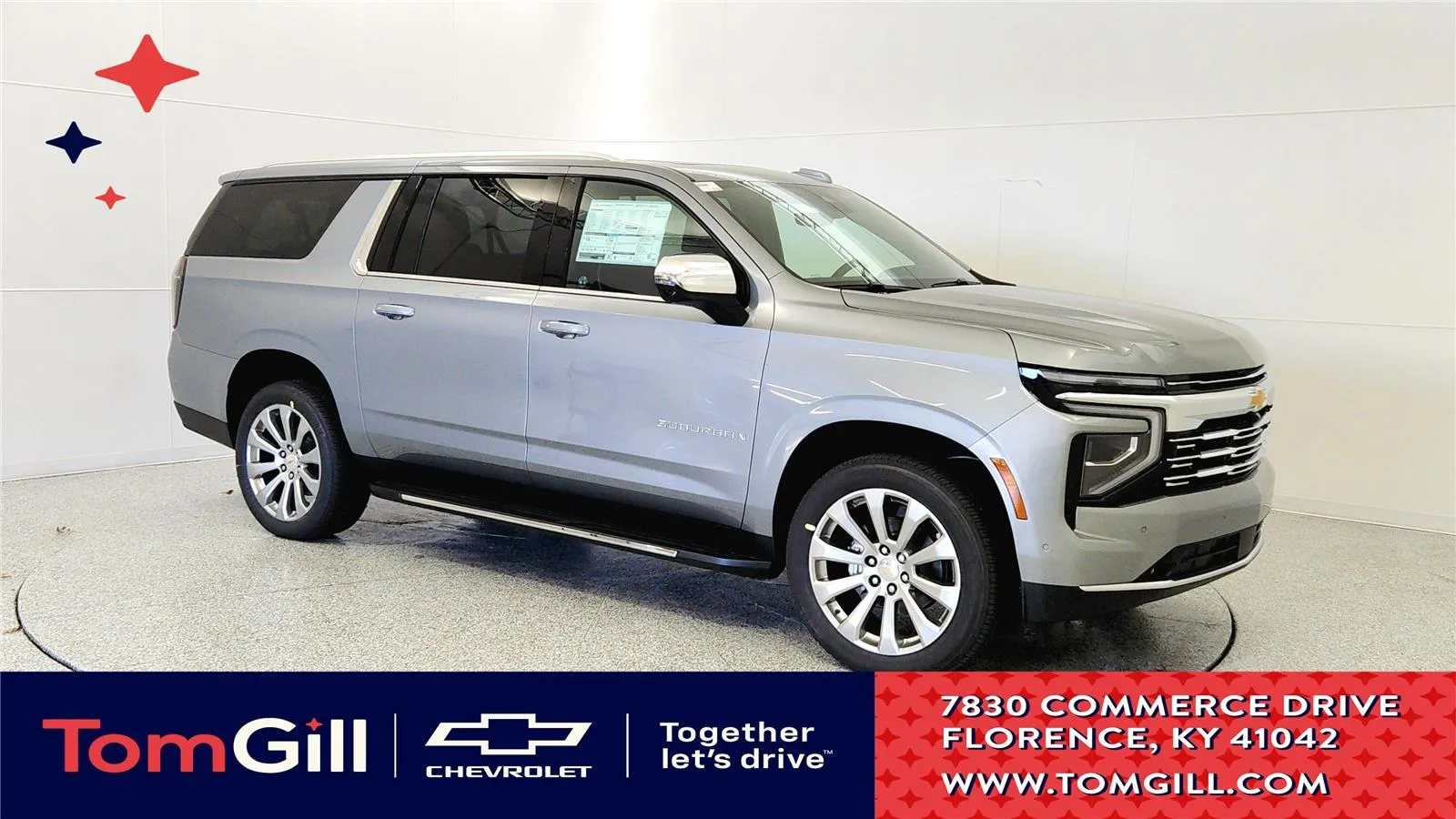 Gray 2026 Chevrolet Suburban Premier for sale in Florence, KY