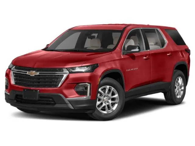 Red 2022 Chevrolet Traverse LT Cloth for sale in Florence, KY