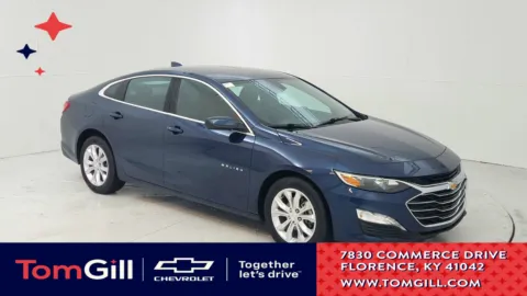 Blue 2021 Chevrolet Malibu LT for sale in Florence, KY