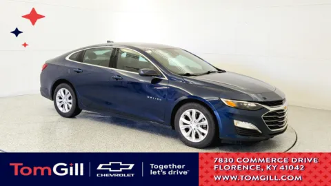 Blue 2021 Chevrolet Malibu LT for sale in Florence, KY