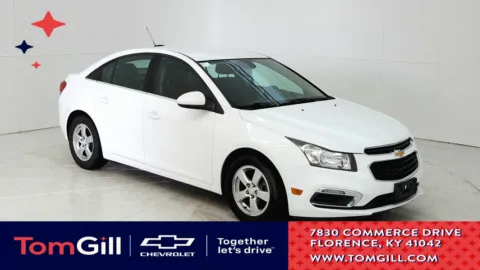 White 2015 Chevrolet Cruze LT for sale in Florence, KY