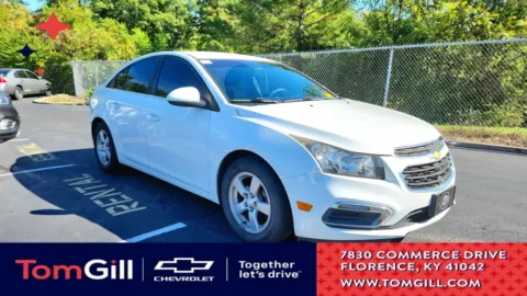 White 2015 Chevrolet Cruze LT for sale in Florence, KY