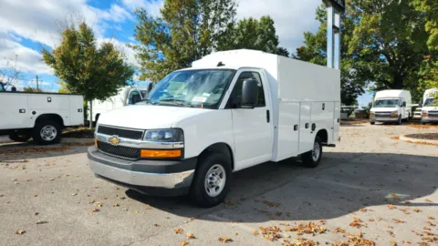 Another view of 2025 Chevrolet Express Commercial Cutaway Work Van for sale in Florence, KY at Tom Gill Chevrolet