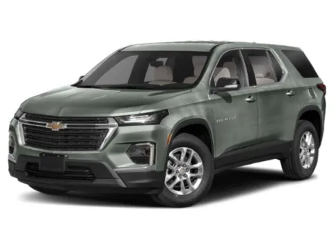 Silver 2023 Chevrolet Traverse LT Cloth for sale in Florence, KY